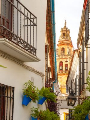 La historia de la calleja de las flores en Córdoba